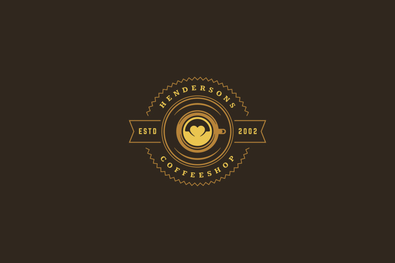 coffee-house-logo-design-template