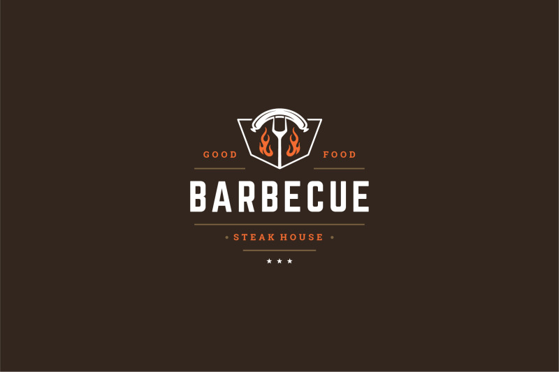 barbecue-grill-logo-template