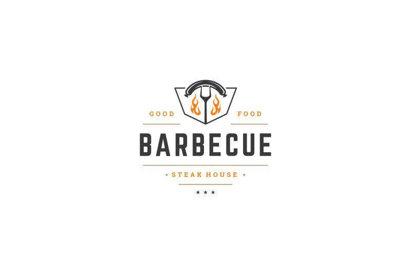 barbecue-grill-logo-template