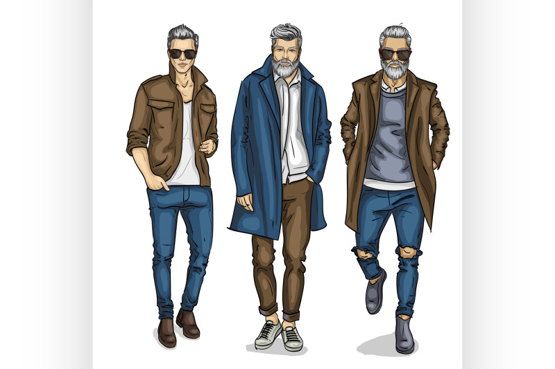 vector-young-man-models