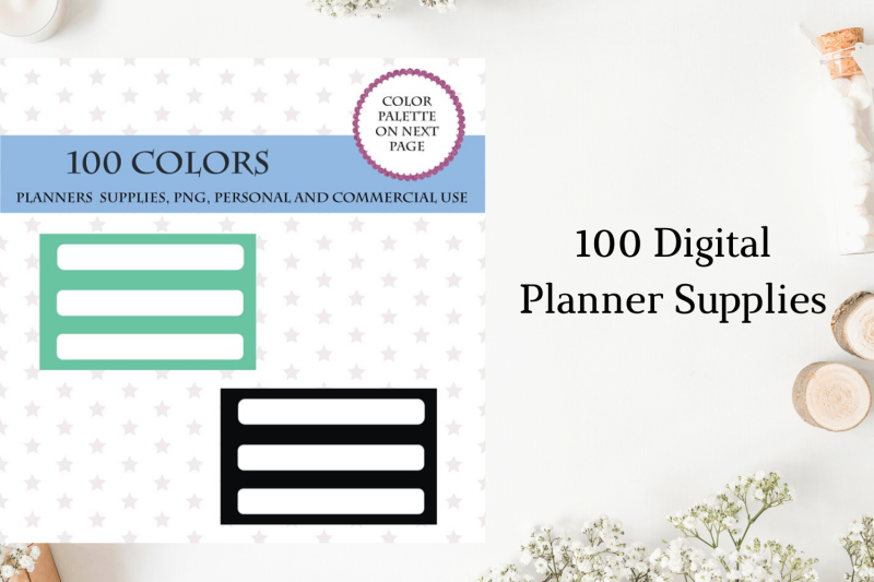 100-colorful-half-box-planner-stickers-clipart-half-box-sticker