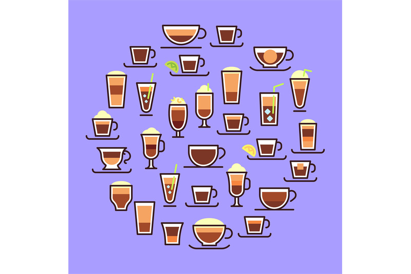 types-of-coffee-hot-drinks-in-glass-cups-with-milk-espresso-latte-w