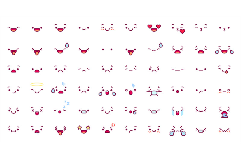 cute-emoticon-emoji-faces-cartoon-kawaii-face-expression-in-japanese