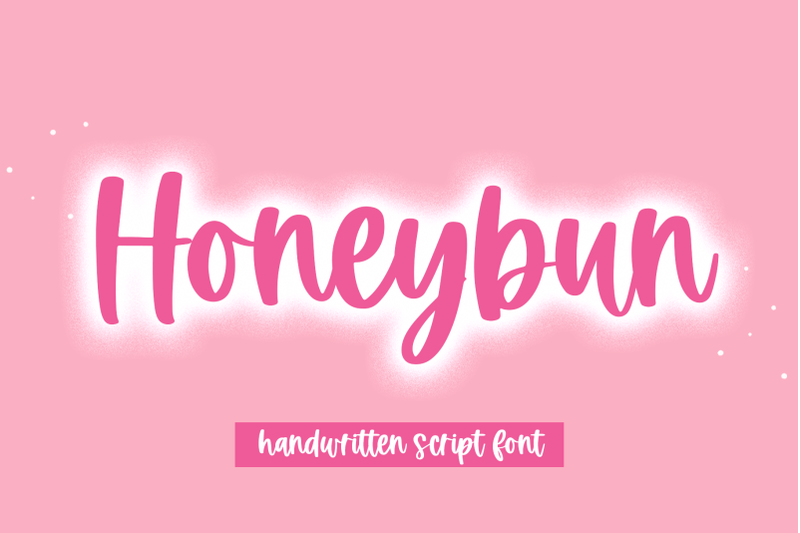 honeybun-handwritten-script-font