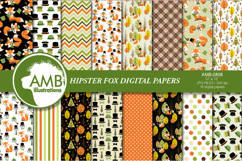 hipster-fox-digital-papers-amb-2808