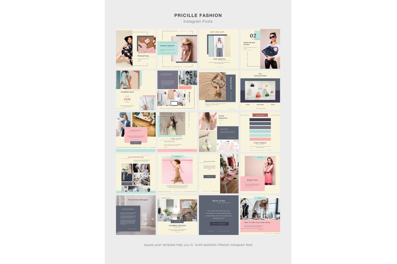 pricille-instagram-pack-canva-psd-indd