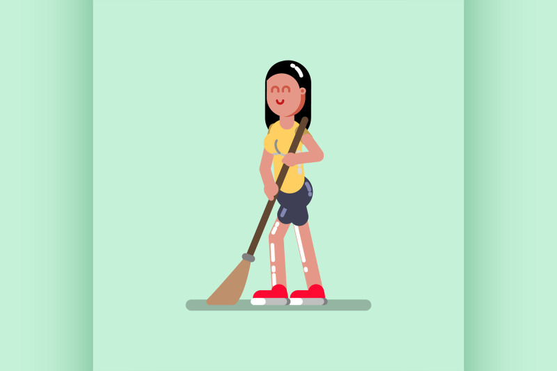 voluntire-female-clean-up-the-streets