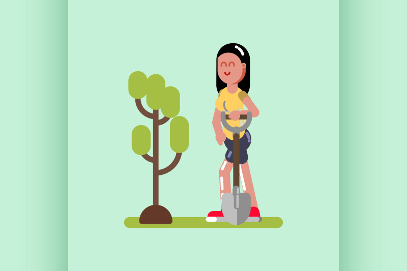 voluntire-female-planting-the-tree