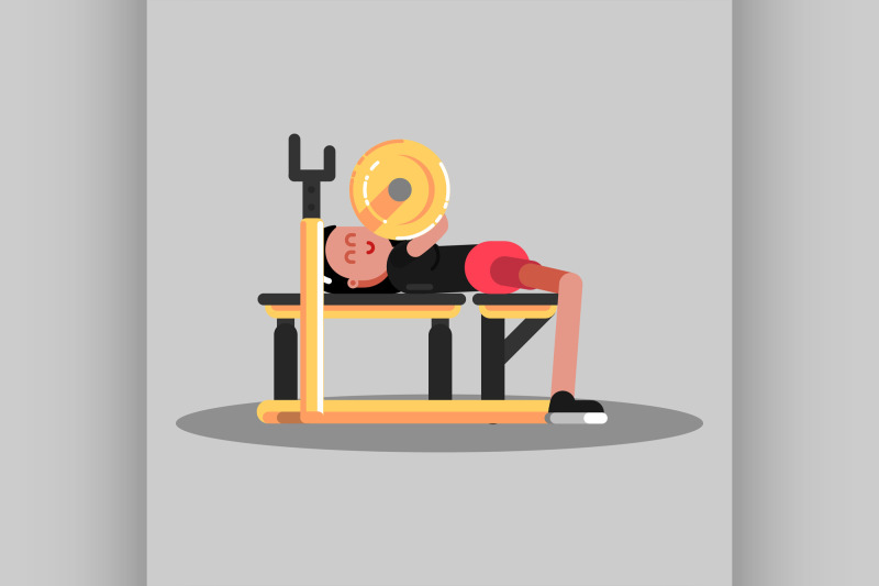 girl-makes-the-bench-press