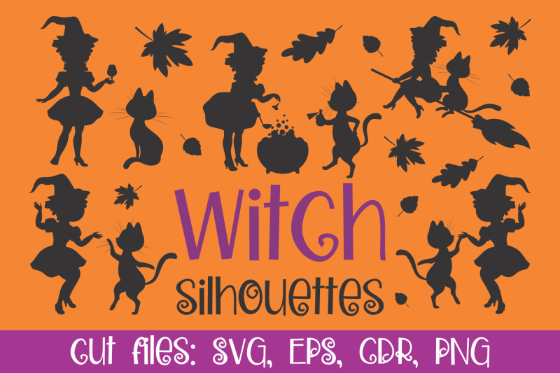 witch-silhouettes-cutting-svg-files