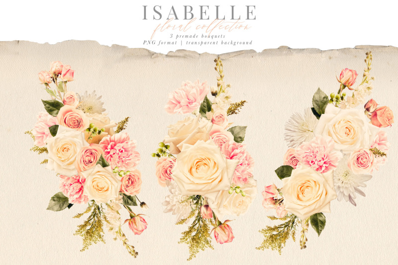 isabelle-clip-art-floral-graphics-collection