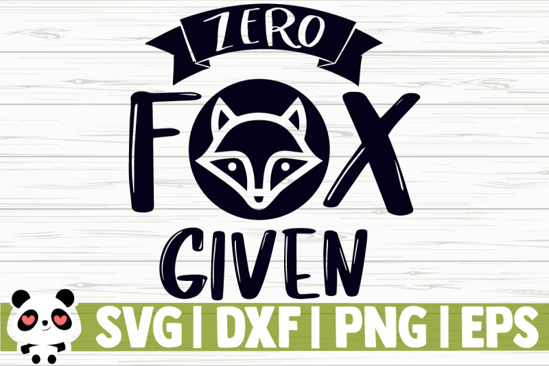zero-fox-given