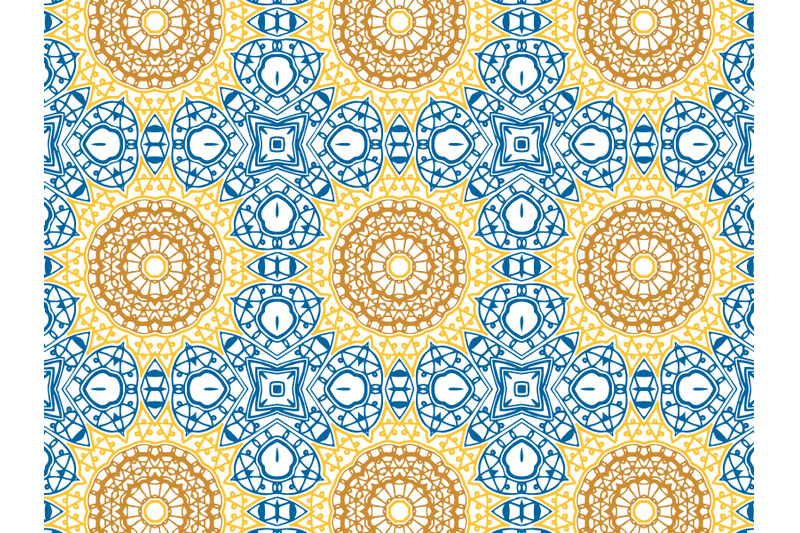 pattern-abstract-sun-flower-navy-background