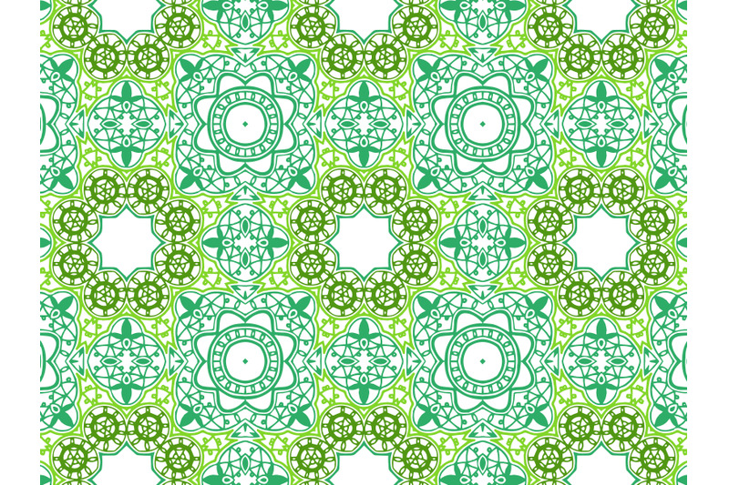 pattern-abstract-green-color-combination