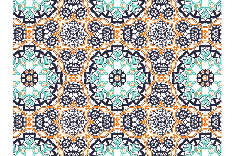 pattern-abstract-navy-orange-blue-color