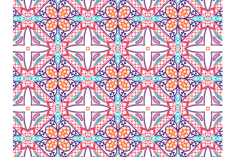 pattern-abstract-navy-orange-pink-blue-color