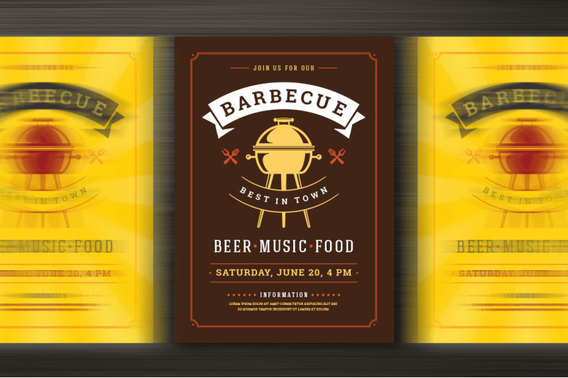 barbecue-party-flyer-template