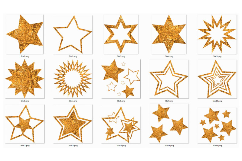 gold-stars-clipart-invitation-card-gold-design-gold-foil-star-graphics