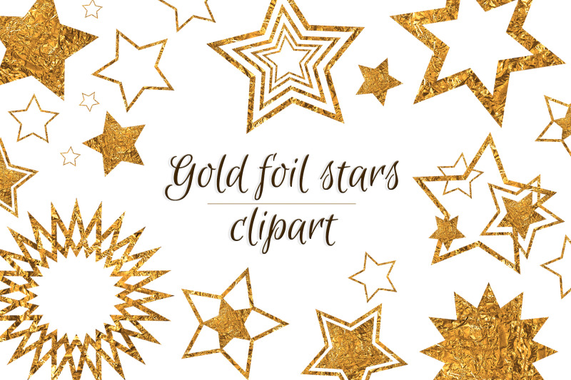 gold-stars-clipart-invitation-card-gold-design-gold-foil-star-graphics