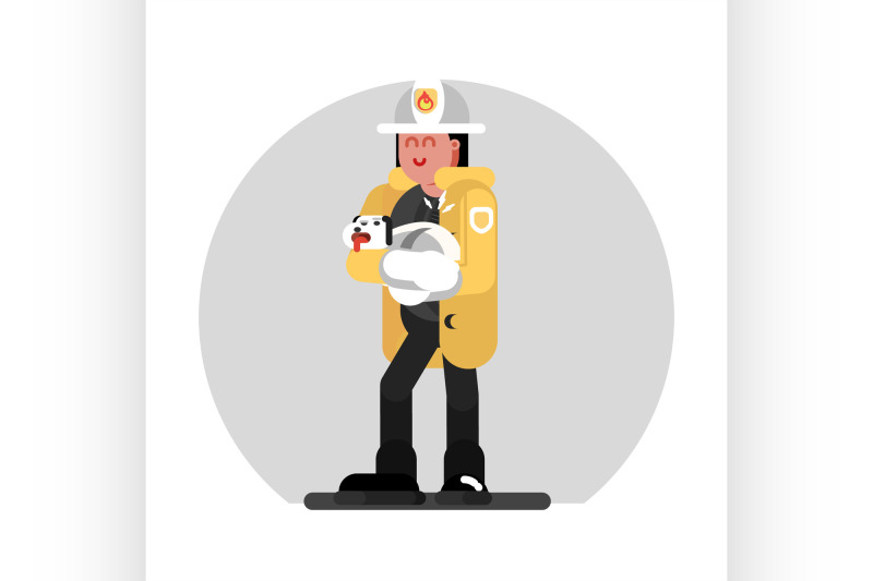 fireman-girl-saves-the-dog