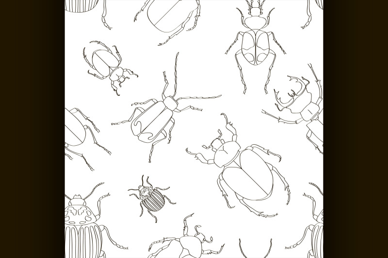 set-of-beetle-illustrations-pattern