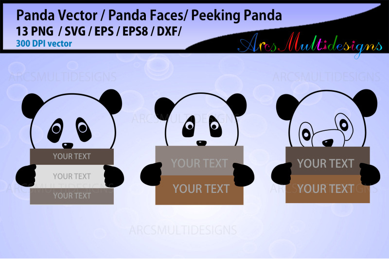 panda-face-svg-bundle