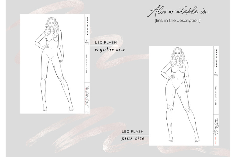 the-leg-flash-plus-size-9-heads-fashion-figure-template