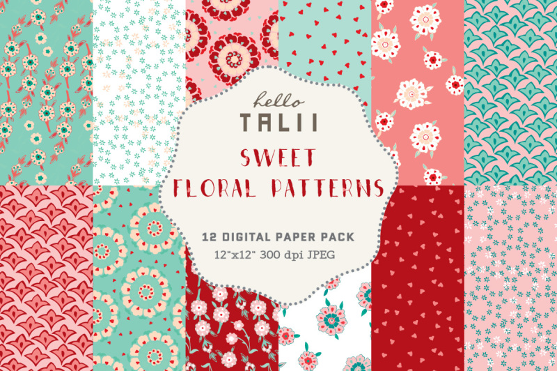 sweet-florals-digital-paper