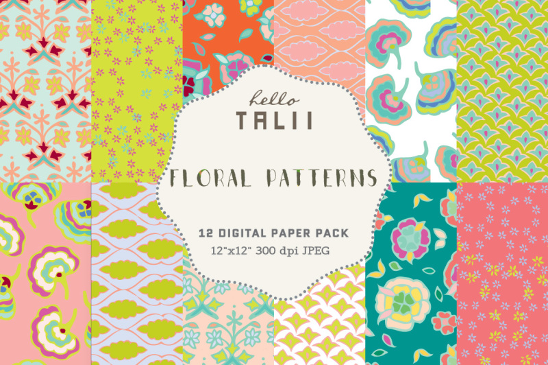 floral-patterns-digital-paper