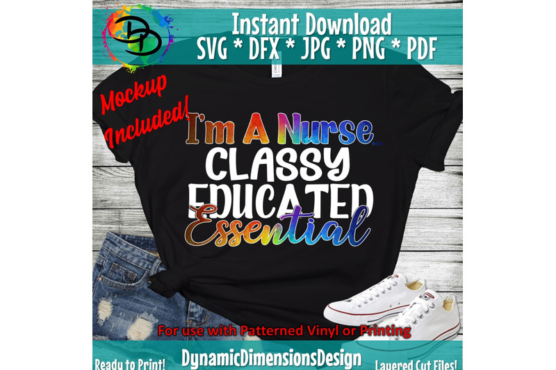 nurse-svg-classy-educated-essential-essential-worker-peace-love-nu