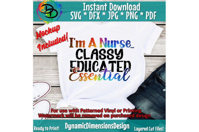 nurse-svg-classy-educated-essential-essential-worker-peace-love-nu