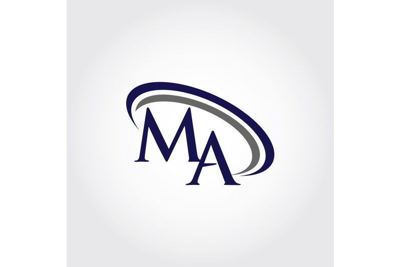 monogram-ma-logo-design