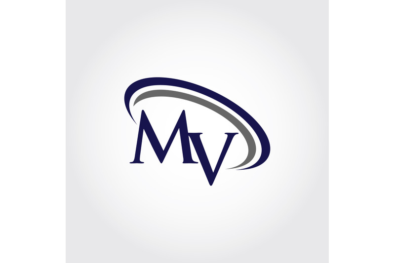 monogram-mv-logo-design