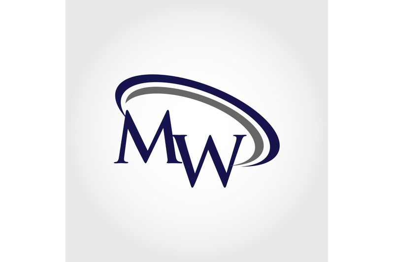 monogram-mw-logo-design