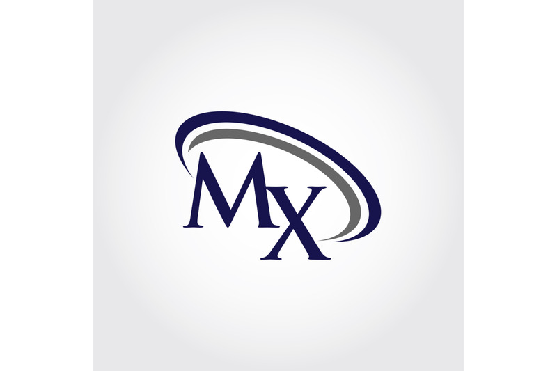 monogram-mx-logo-design