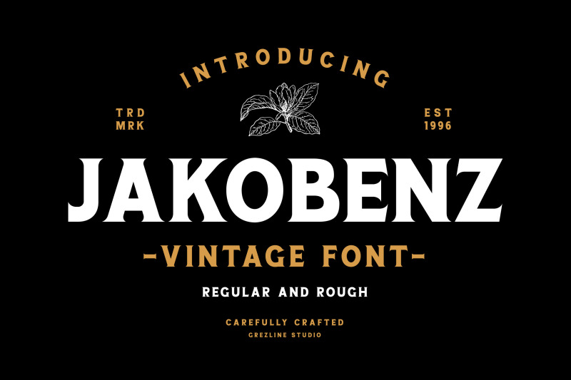 jakobenz-vintage-serif-font