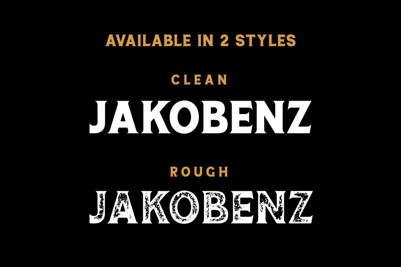 jakobenz-vintage-serif-font