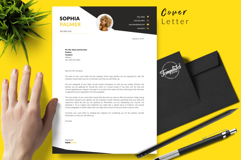 modern-resume-template-for-microsoft-word-amp-apple-pages-sophia-palmer