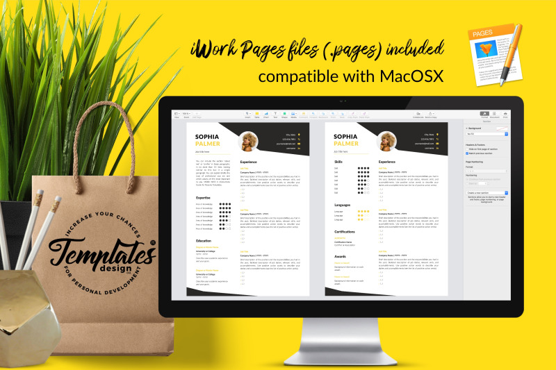 modern-resume-template-for-microsoft-word-amp-apple-pages-sophia-palmer