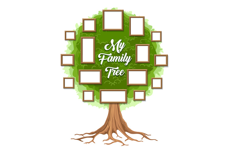 family-tree-with-photo-frames