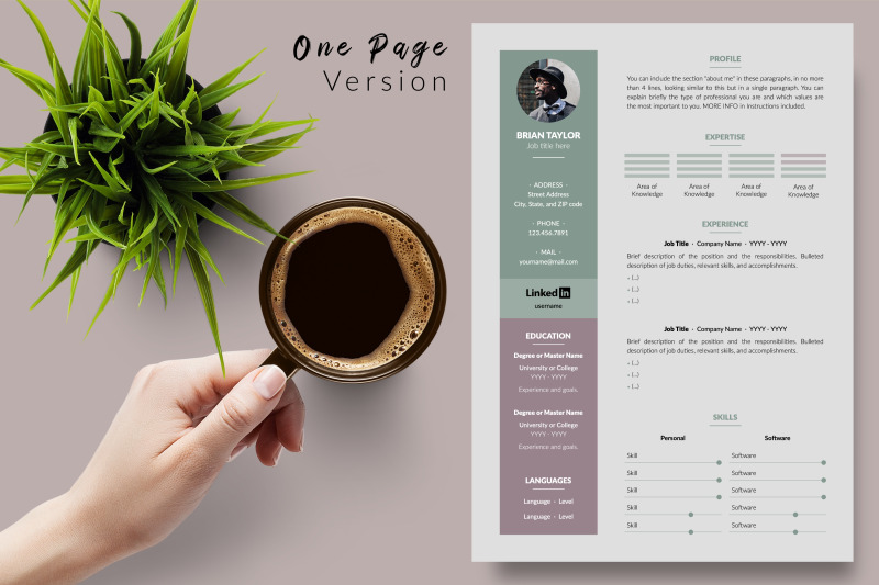 modern-resume-template-for-microsoft-word-amp-apple-pages-brian-taylor