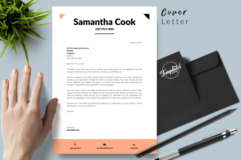 modern-resume-template-for-microsoft-word-amp-apple-pages-samantha-cook
