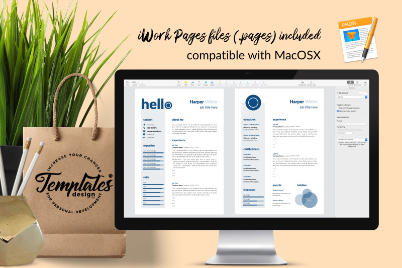 creative-resume-template-for-microsoft-word-amp-apple-pages-harper-white