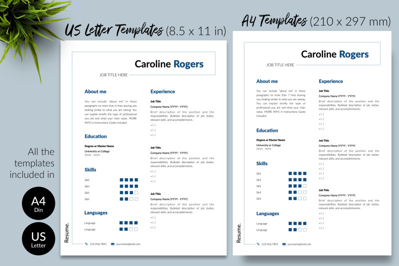 modern-resume-sample-for-microsoft-word-amp-apple-pages-caroline-rogers