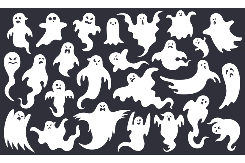 spooky-halloween-ghost-scary-ghost-characters-fly-funny-spook-cute