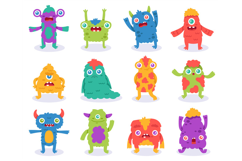 cute-monsters-halloween-cartoon-monsters-characters-funny-fluffy-cre
