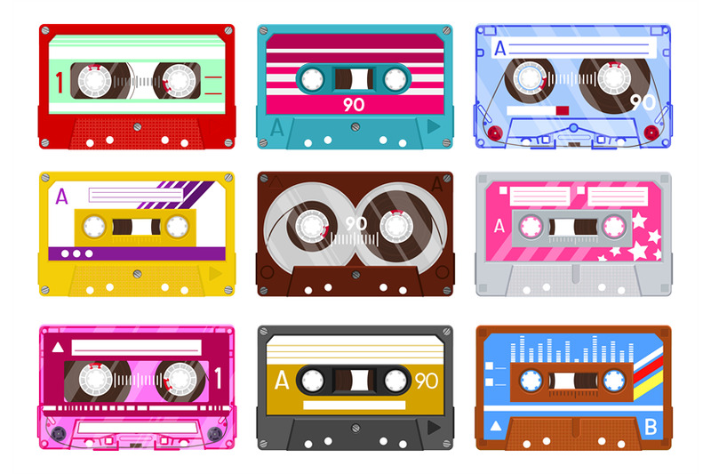 retro-audio-cassette-vintage-audio-tape-90s-music-cassette-analogue