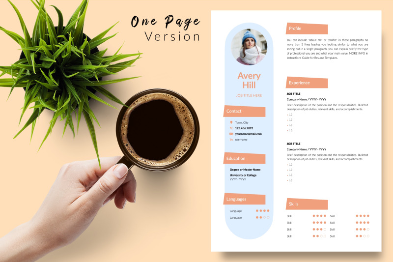 creative-resume-template-for-microsoft-word-amp-apple-pages-avery-hill