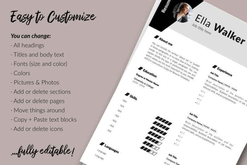 creative-resume-template-for-microsoft-word-amp-apple-pages-ella-walker