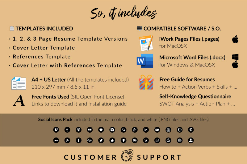 modern-resume-template-for-microsoft-word-amp-apple-pages-mila-mitchell